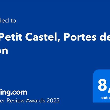 Le Petit Castel, Portes De Lyon Chazay-d'Azergues Exteriör bild